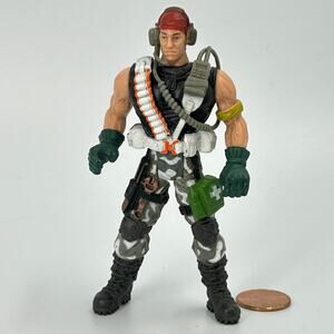 Vintage Jack Chap Mei Wild Quest 4" Camou Action Figure